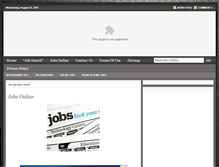 Tablet Screenshot of jobs4u.co